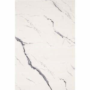 Krémovobiely vlnený koberec 160x240 cm Marble – Agnella