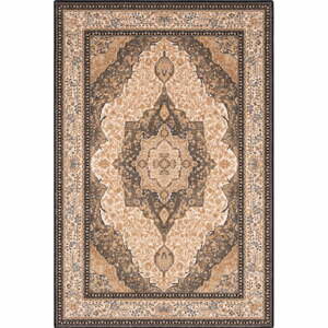 Svetlohnedý vlnený koberec 200x300 cm Charlotte – Agnella