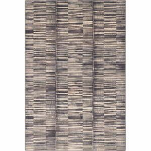 Sivý vlnený koberec 160x240 cm Grids – Agnella