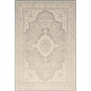 Béžový vlnený koberec 133x180 cm William – Agnella