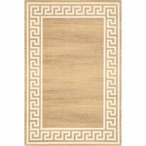 Svetlohnedý vlnený koberec 133x180 cm Cesar – Agnella