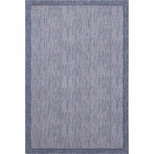 Tmavomodrý vlnený koberec 160x240 cm Linea – Agnella
