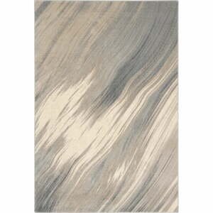 Krémovobiely vlnený koberec 160x240 cm Haze – Agnella
