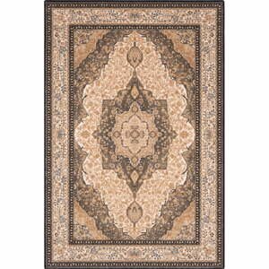 Svetlohnedý vlnený koberec 160x240 cm Charlotte – Agnella