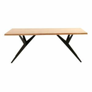 Jedálenský stôl s doskou z akácie 100x200 cm Ligero – Geese