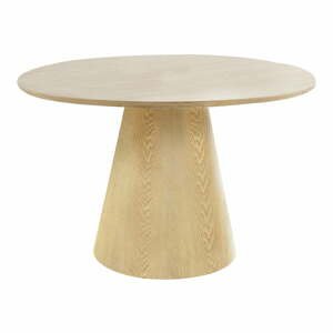 Okrúhly jedálenský stôl s doskou v dekore jaseňového dreva ø 120 cm Bolton – House Nordic