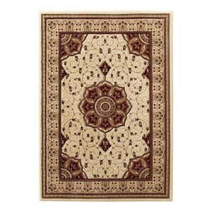 Krémovo-hnedý koberec Think Rugs Heritage, 140 × 80 cm