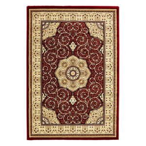 Červený koberec Think Rugs Heritage, 140 × 80 cm