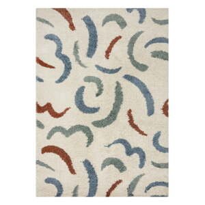 Krémovobiely koberec 200x290 cm Squiggle – Flair Rugs