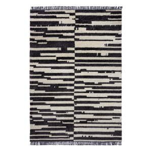 Čierno-biely koberec 120x170 cm Lina – Flair Rugs