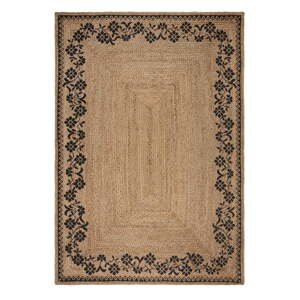 Jutový koberec v prírodnej farbe 160x230 cm Maisie – Flair Rugs