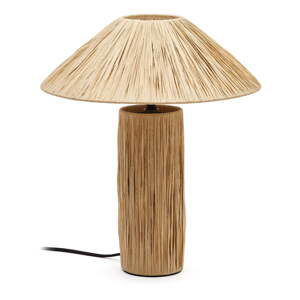 Stolová lampa v prírodnej farbe (výška  41 cm) Samse – Kave Home