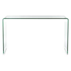 Sklenený konzolový stolík 40x125 cm – Tomasucci