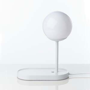 Biela LED stolová lampa (výška 33 cm) – Tomasucci