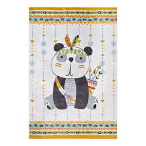 Krémovobiely detský koberec 120x170 cm Panda – Hanse Home