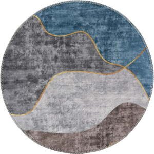 Umývateľný okrúhly koberec ø 80 cm Yuvarlak – Vitaus