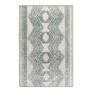 Zelený/krémovobiely vonkajší koberec 120x170 cm Gemini – Elle Decoration