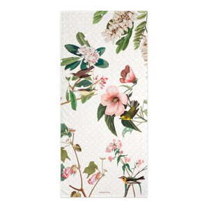Biela osuška 70x150 cm Blooming – Happy Friday