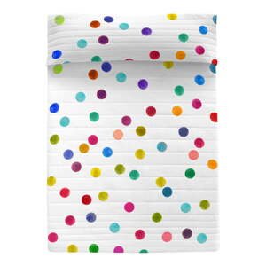 Biela bavlnená prešívaná obliečka na perinu 240x260 cm Confetti – Happy Friday