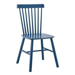 Modré jedálenské stoličky v súprave 2 ks z kaučukového dreva Mill – Bloomingville