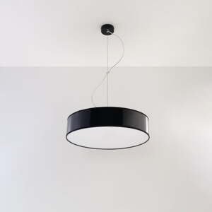 Čierne závesné svietidlo ø 45 cm Atis – Nice Lamps