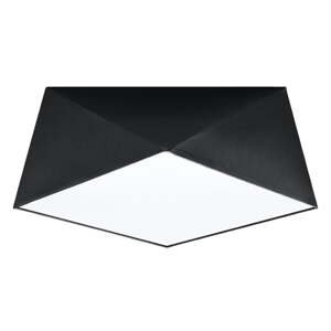 Čierne stropné svietidlo 35x35 cm Koma – Nice Lamps