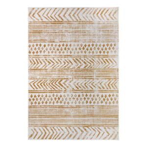 Okrovožltý/biely vonkajší koberec 120x170 cm Biri – NORTHRUGS