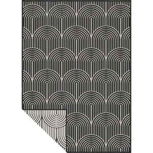 Čierno-biely vonkajší koberec 120x170 cm Pangli Black – Hanse Home