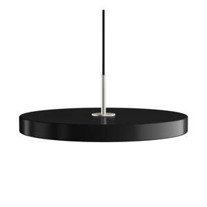Čierne LED závesné svietidlo s kovovým tienidlom ø 43 cm Asteria Medium – UMAGE