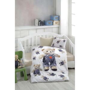 Bavlnená detská obliečka do postieľky s plachtou/4-dielna 100x150 cm – Mila Home