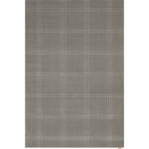 Svetlosivý vlnený koberec 160x240 cm Calisia M Grid Prime – Agnella