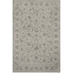 Béžový vlnený koberec 133x190 cm Calisia Vintage Flora – Agnella