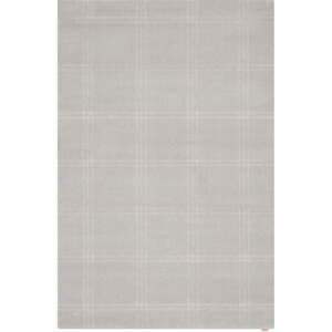 Krémovobiely vlnený koberec 160x240 cm Calisia M Grid Prime – Agnella