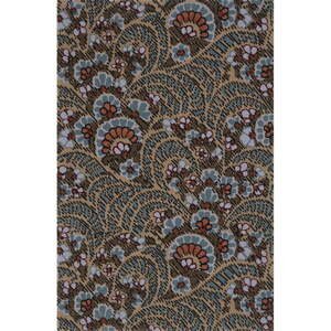 Hnedý vlnený koberec 300x400 cm Paisley – Agnella
