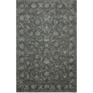 Sivý vlnený koberec 133x190 cm Calisia Vintage Flora – Agnella