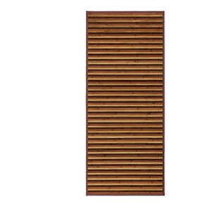 Bambusový behúň v horčicovej farbe/hnedý 75x175 cm – Casa Selección