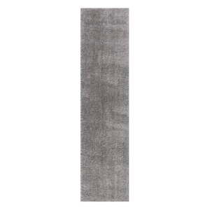 Sivý behúň z recyklovaných vlákien 60x230 cm Velvet – Flair Rugs