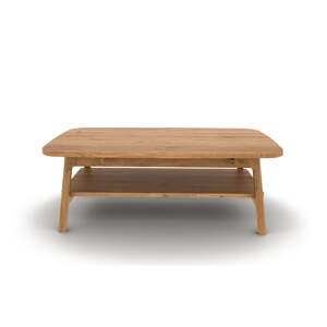 Konferenčný stolík z dubového dreva v prírodnej farbe 60x100 cm Twig – The Beds