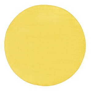 Žltý koberec Hanse Home Fancy, ⌀ 200 cm