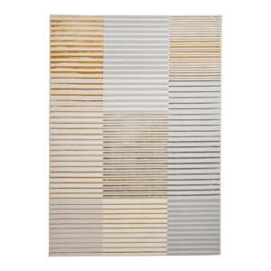 Svetlosivý/v zlatej farbe koberec 200x290 cm Apollo – Think Rugs