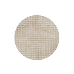 Béžový prateľný okrúhly koberec ø 120 cm Bubble Cream – Mila Home