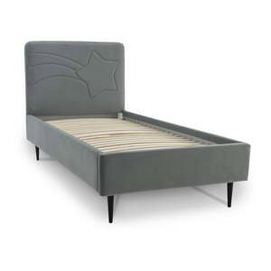 Sivá detská posteľ s úložným priestorom 120x200 cm Star – Scandic