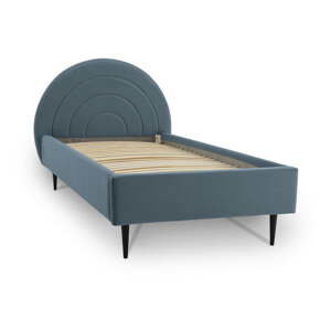 Modrá detská posteľ s úložným priestorom 120x200 cm Rainbow – Scandic