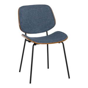 Modré jedálenské stoličky v súprave 2 ks Elio – Ixia