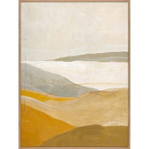 Ručne maľovaný obraz 90x120 cm Yellow Field    – Malerifabrikken