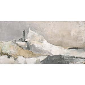 Obraz s ručne maľovanými prvkami 140x70 cm Nordic Shapes   – Malerifabrikken