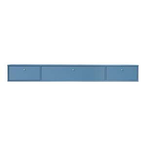 Modrý TV stolík 176x22 cm Mistral – Hammel Furniture