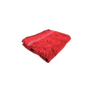 Červená bavlnená osuška 70x140 cm Skyline – JAHU collections