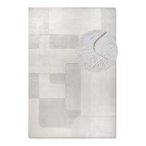 Krémovobiely ručne tkaný vlnený koberec 80x150 cm Charlotte – Villeroy&Boch