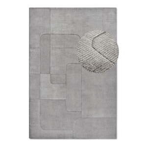 Sivý ručne tkaný vlnený koberec 120x170 cm Charlotte – Villeroy&Boch